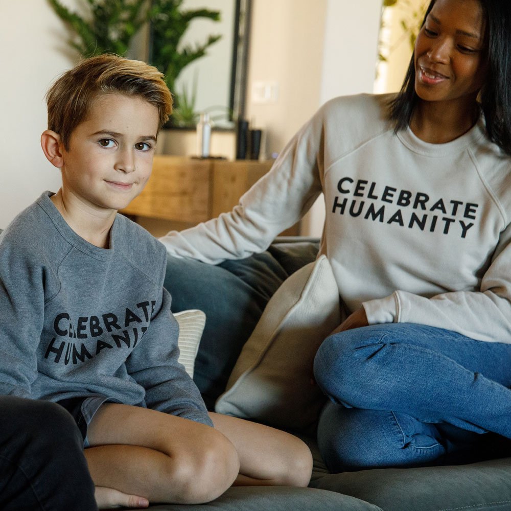 CELEBRATE HUMANITY SWEATSHIRT | CREWNECK - Casual Fit Clothes