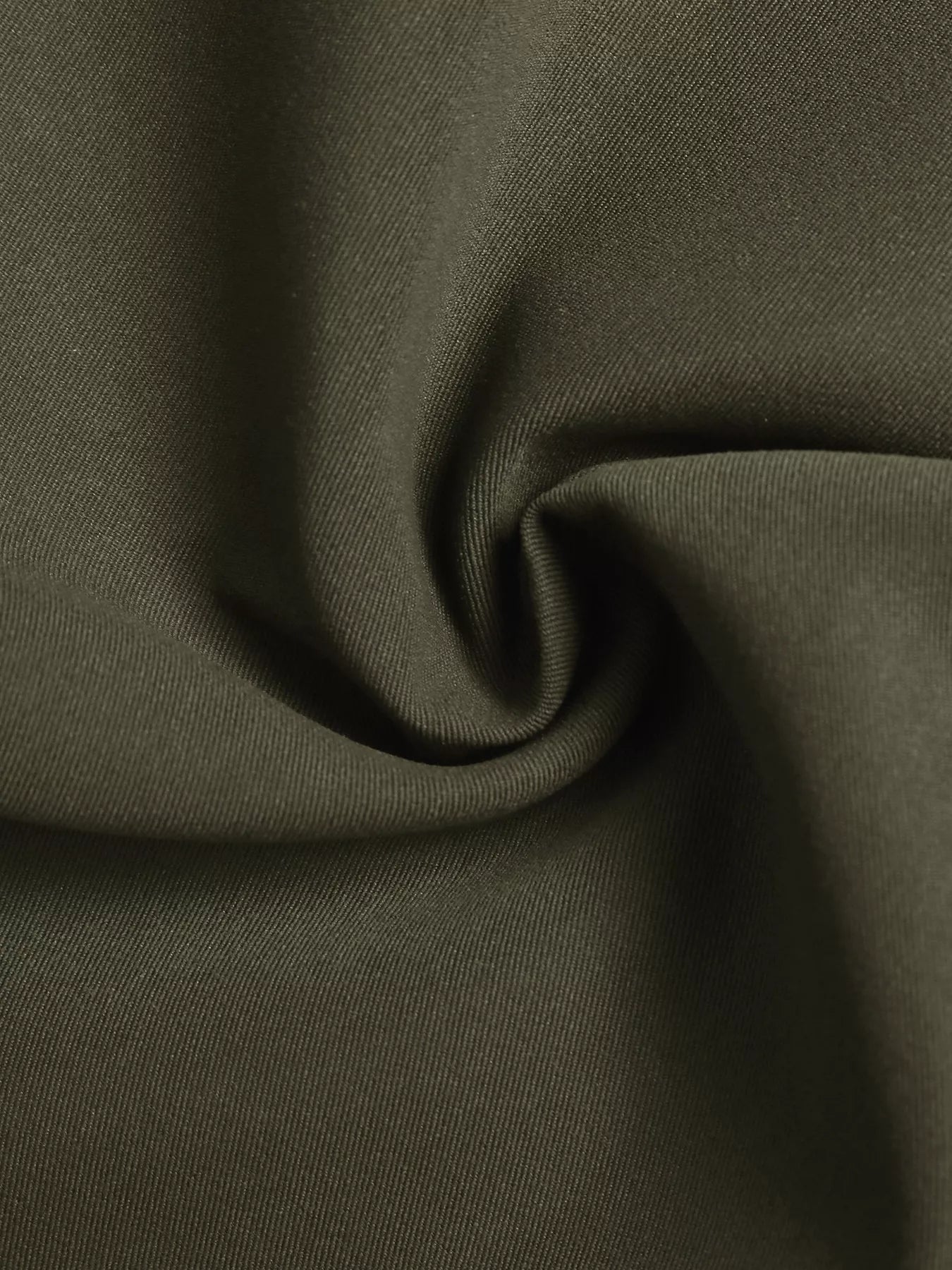 Contrast Collar Button Up Coat - Casual Fit Clothes