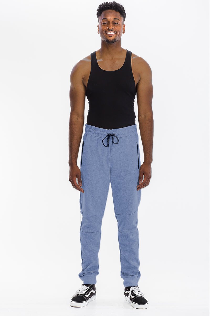 HEATHERED COTTON SWEATS J111 - Casual Fit Clothes