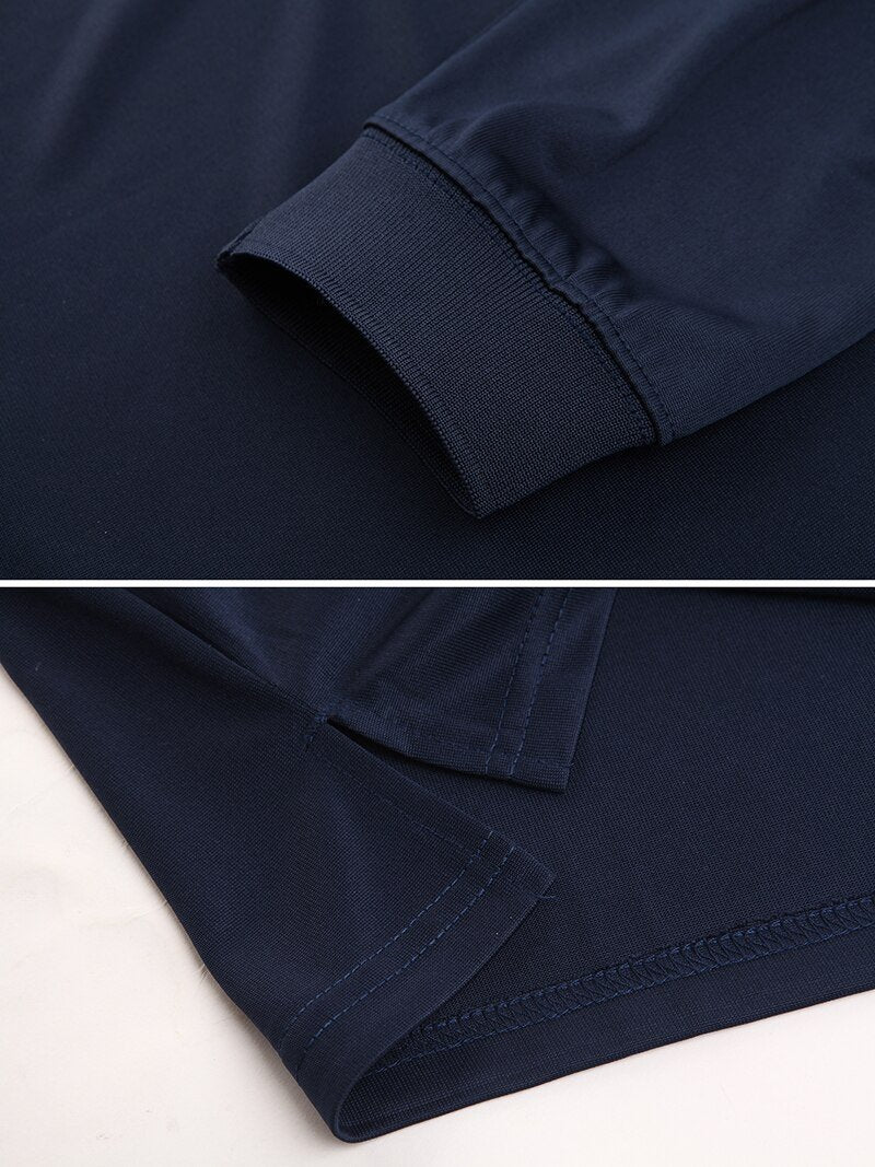 Long Sleeve Polo Shirts Mens Tactical Military Golf Polo Tee Shirts - Casual Fit Clothes