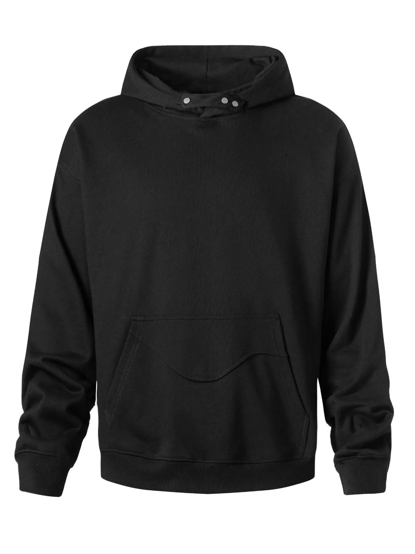 Men's Long Sleeve Hoodie with Pocket - Casual Fit Clothes