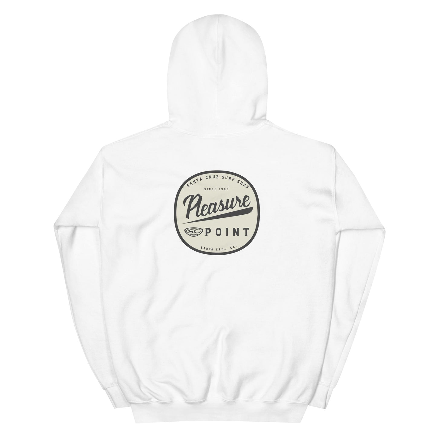 Santa Cruz Surf Shop PLEASURE POINT Womens Hoodie - Casual Fit Clothes
