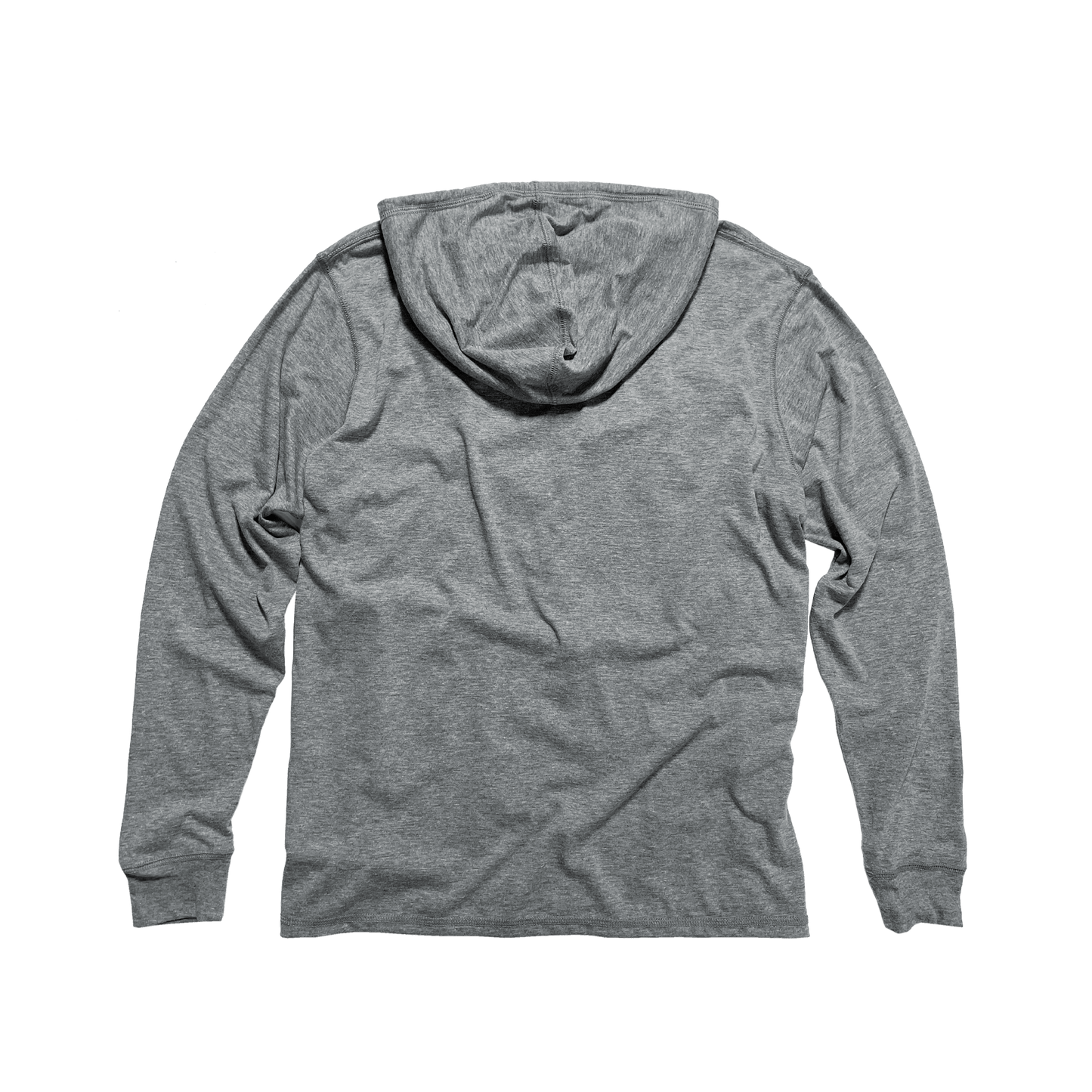 Unisex Eco - Triblend Long Sleeve Hooded Tee - Casual Fit Clothes