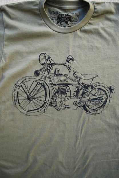 1929 Indian Motorcycle Army - Casual Fit Clothes