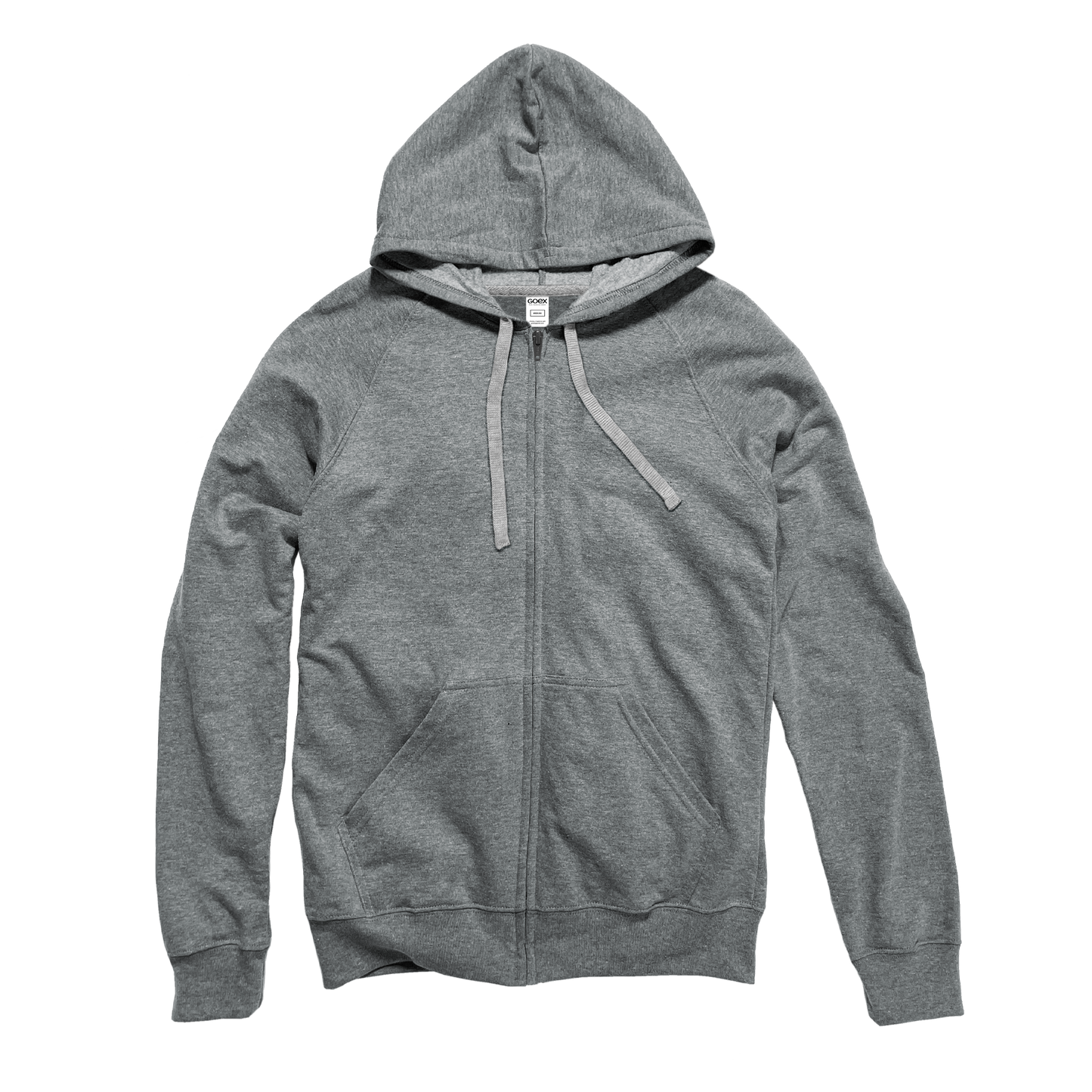 Unisex Heathered Full Zip Hood
