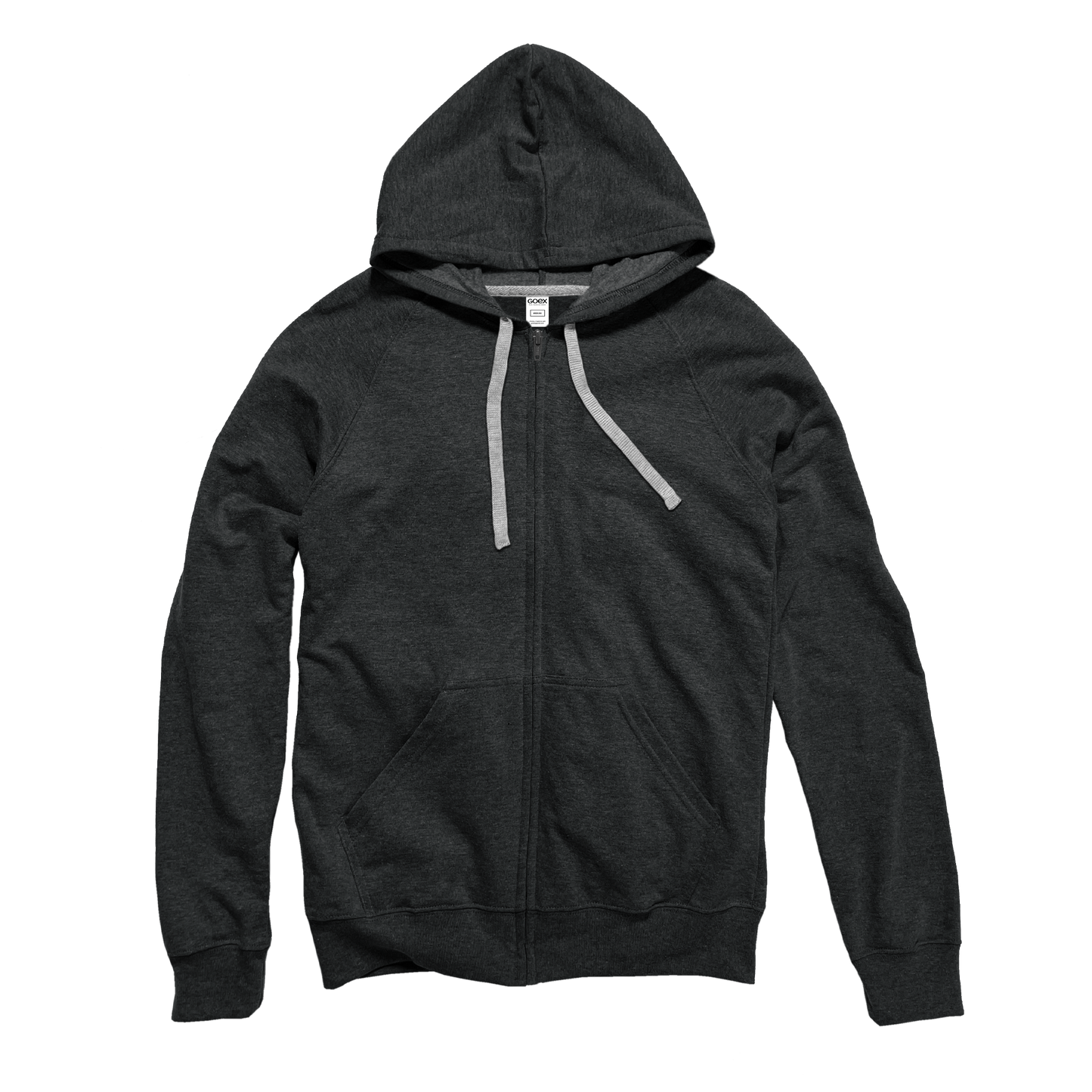 Unisex Heathered Full Zip Hood