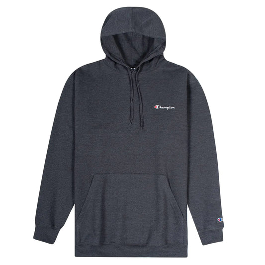 Champion Big and Tall Hoodies for Men – Embroidered Pullover Hoodies Sweatshirt Charcoal Heather