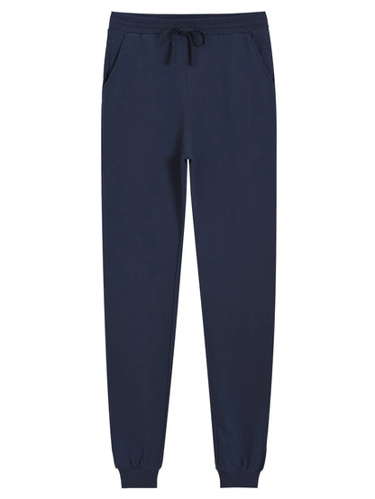 Weintee Mens 36" Inseam Tall Joggers Long Sweatpants with Pockets XL Navy