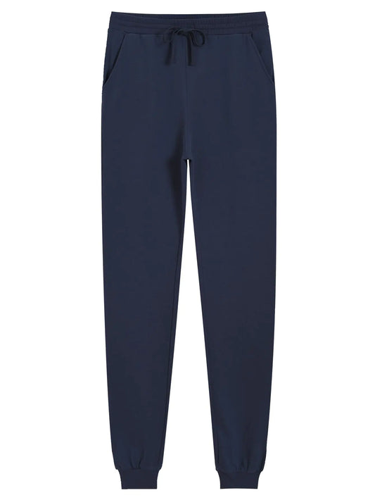 Weintee Mens 36" Inseam Tall Joggers Long Sweatpants with Pockets XL Navy