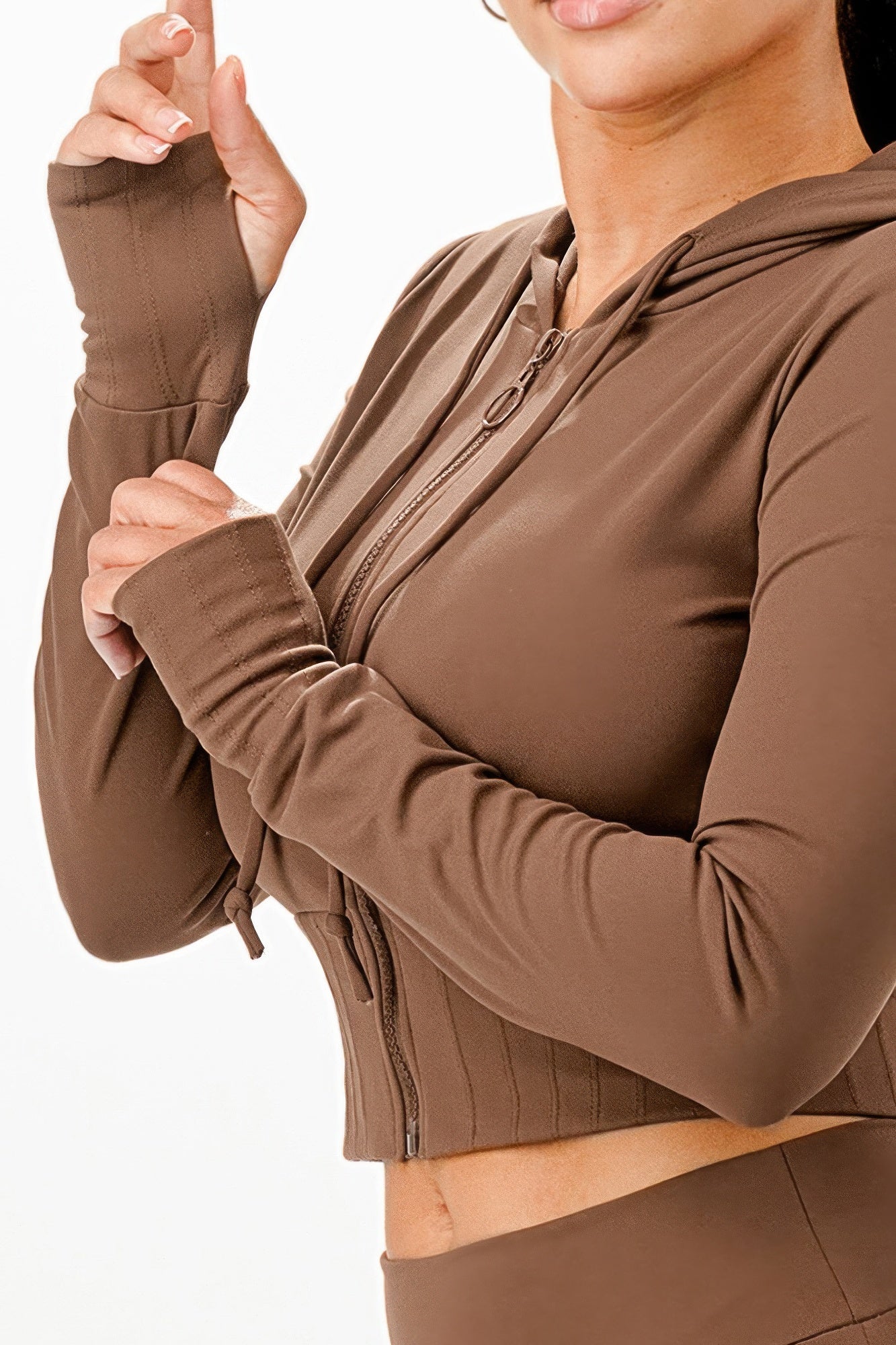 Butter Soft Crop Hoodie And Flare Pants Set - Casual Fit Clothes