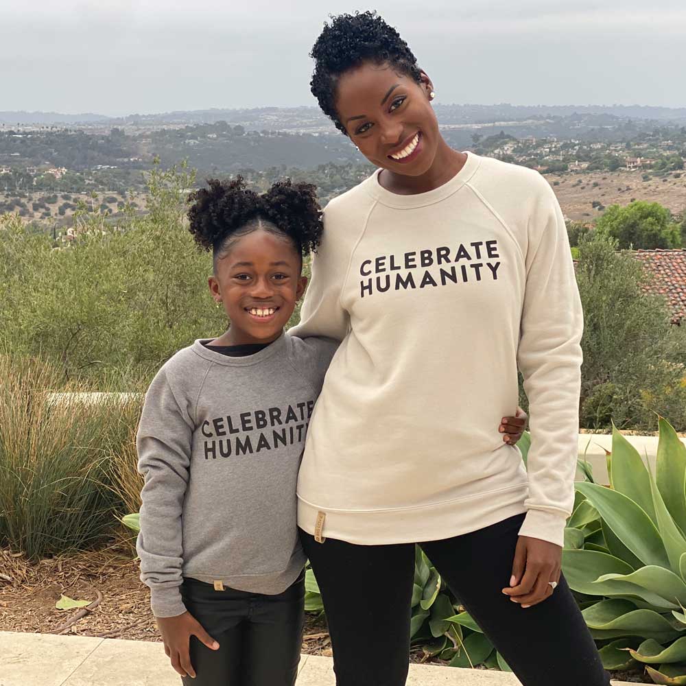 CELEBRATE HUMANITY SWEATSHIRT | CREWNECK - Casual Fit Clothes