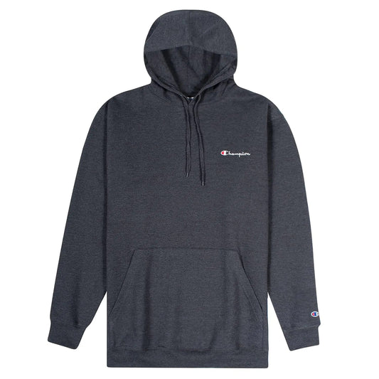 Champion Big and Tall Hoodies for Men – Embroidered Pullover Hoodies Sweatshirt Charcoal Heather - Casual Fit Clothes