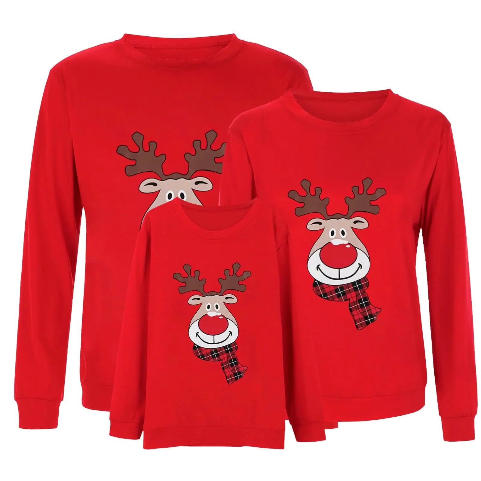 Christmas Family Shirts 2024 Mens Ugly Sweatshirt Toddler Girl Christmas Outfit Christmas Sweater Unisex Ugly Xmas Sweaters for Women Couples Christmas Sweaters FunnyLabor Day - Casual Fit Clothes