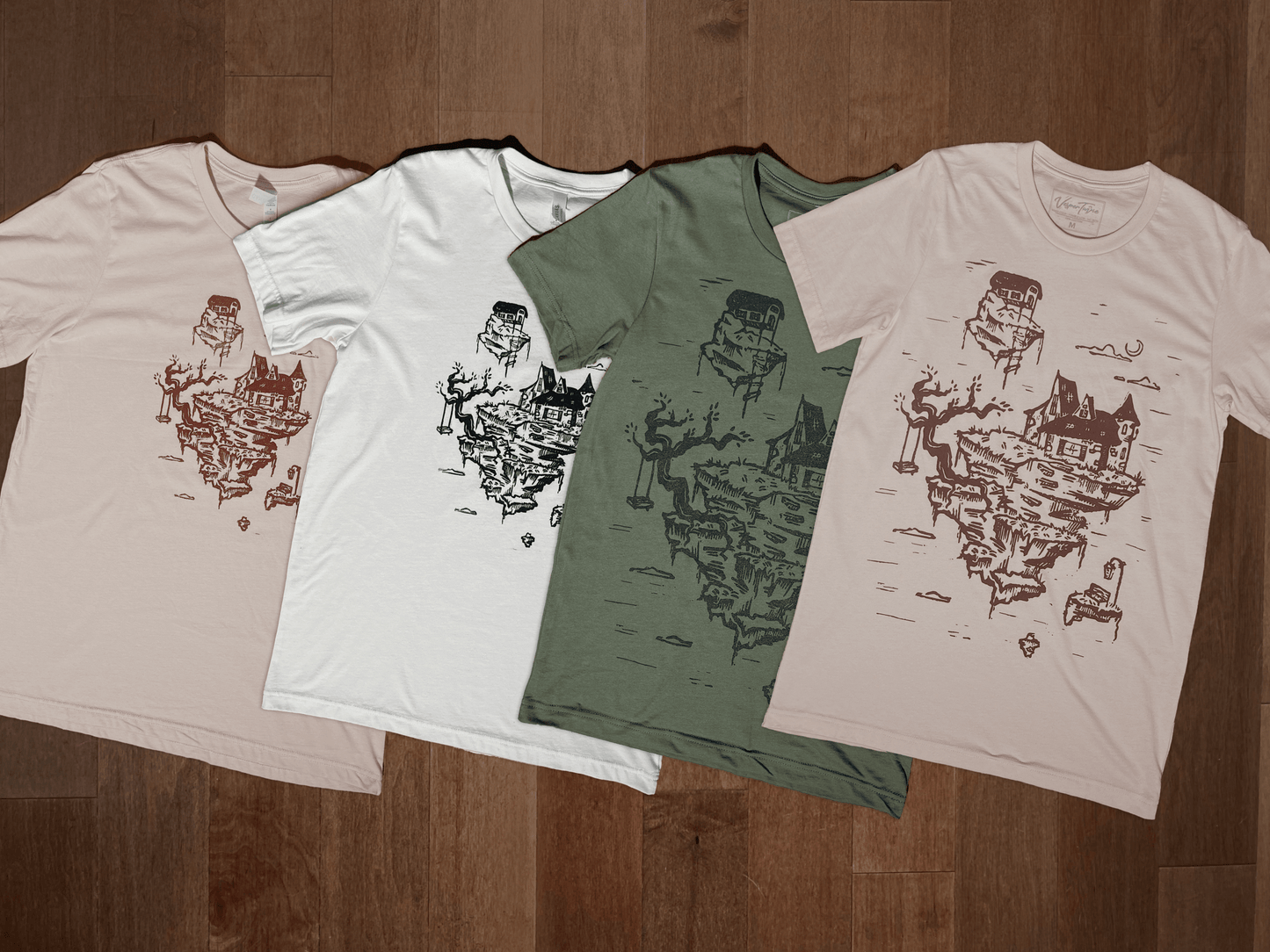 Floating Islands T-Shirt - Casual Fit Clothes