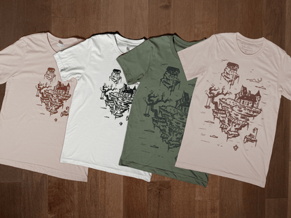 Floating Islands T-Shirt - Casual Fit Clothes