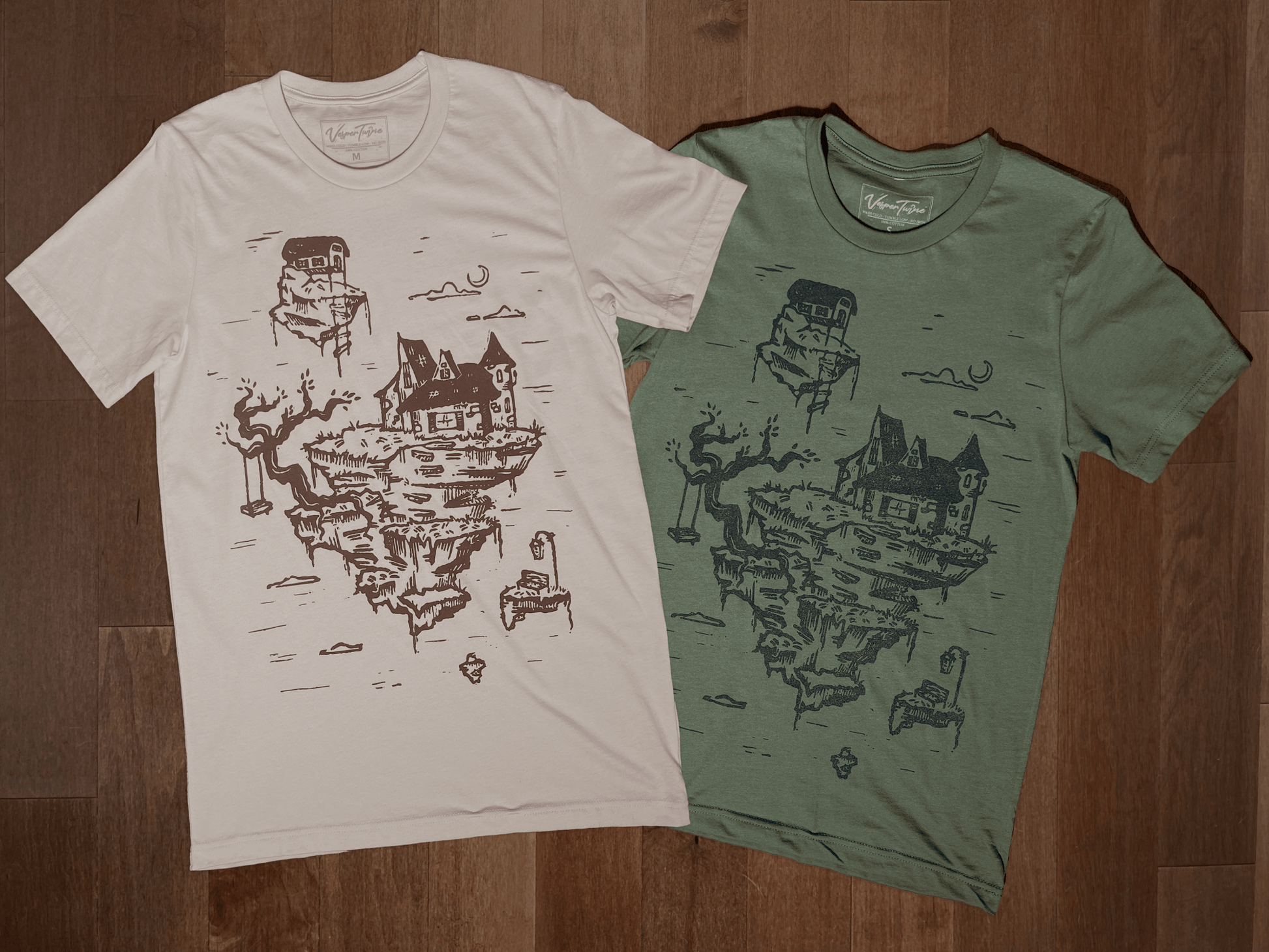 Floating Islands T-Shirt - Casual Fit Clothes