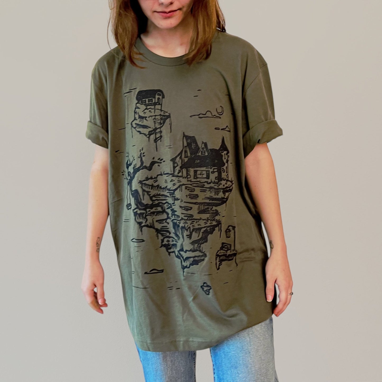 Floating Islands T-Shirt - Casual Fit Clothes