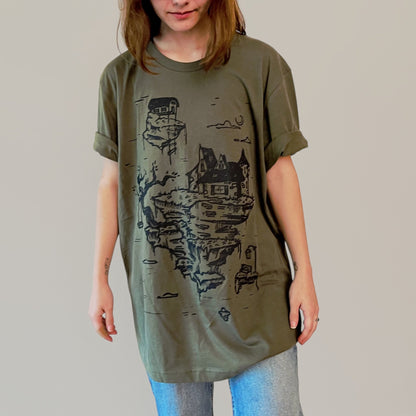Floating Islands T-Shirt - Casual Fit Clothes