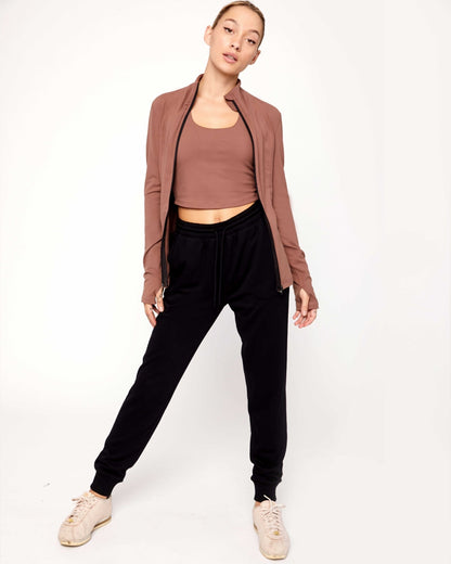 Gen XYZ Zip Up Track Jacket - Casual Fit Clothes