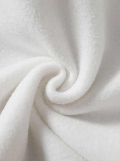 Graphic Drawstring Hoodie with Pocket - Casual Fit Clothes