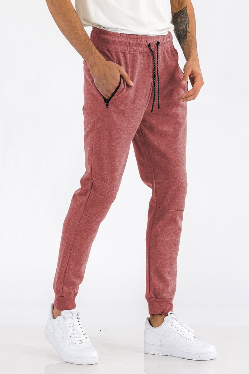 HEATHERED COTTON SWEATS J111 - Casual Fit Clothes