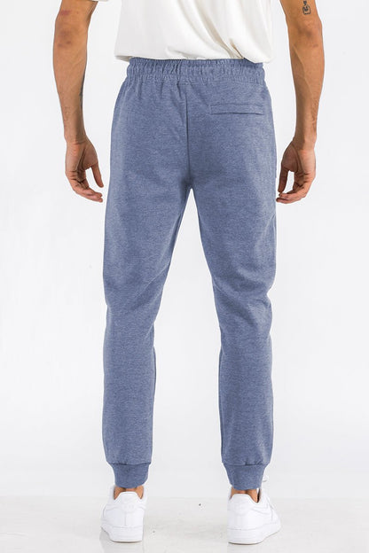 HEATHERED COTTON SWEATS J111 - Casual Fit Clothes