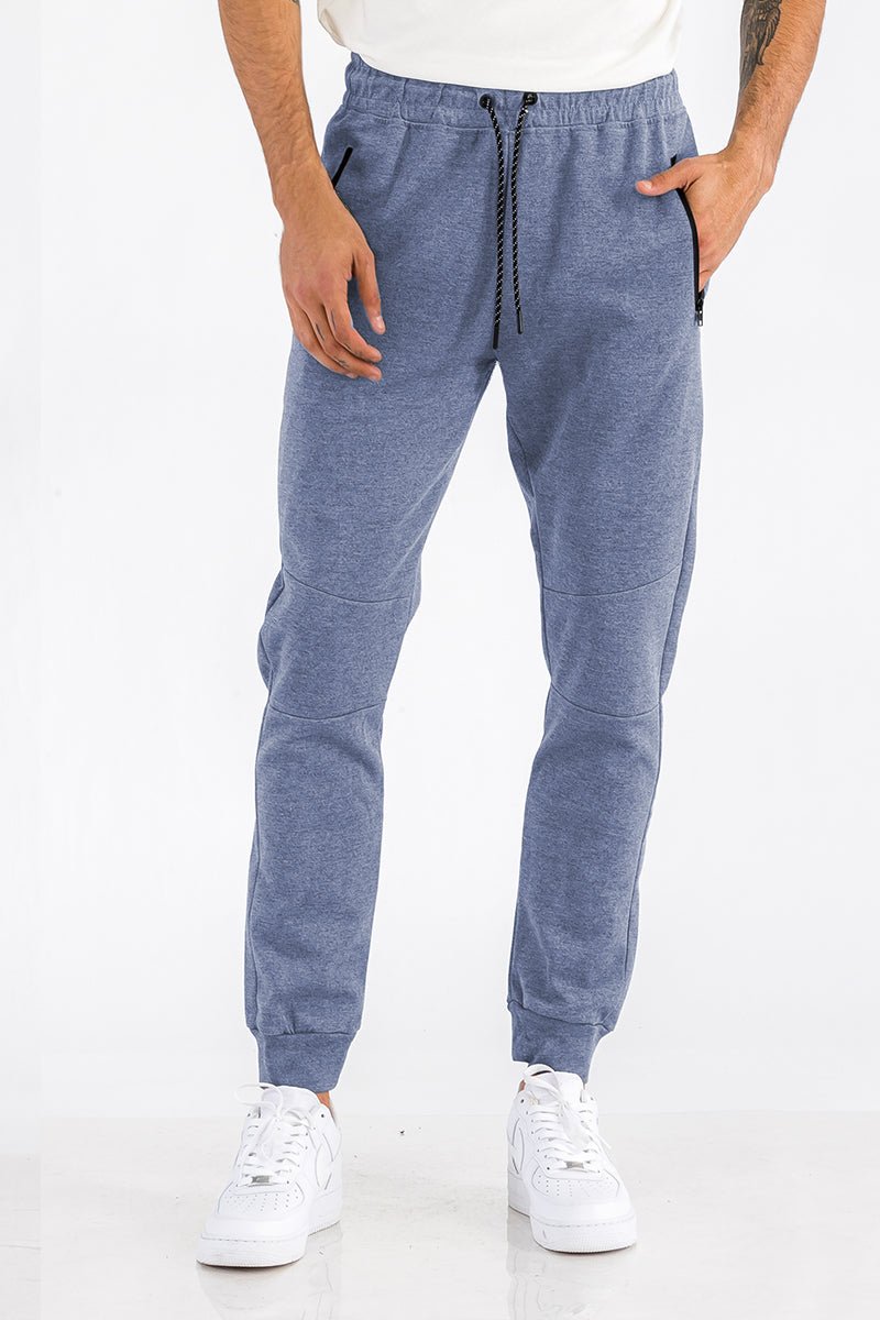 HEATHERED COTTON SWEATS J111 - Casual Fit Clothes
