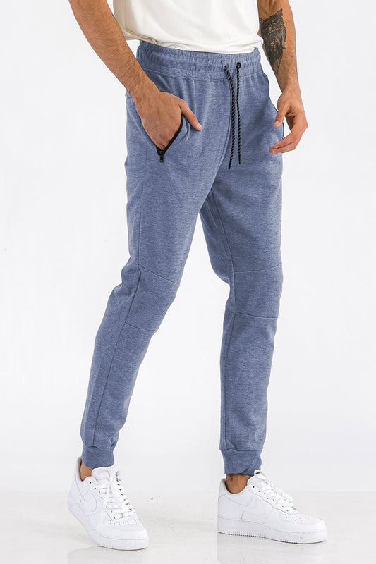 HEATHERED COTTON SWEATS J111 - Casual Fit Clothes