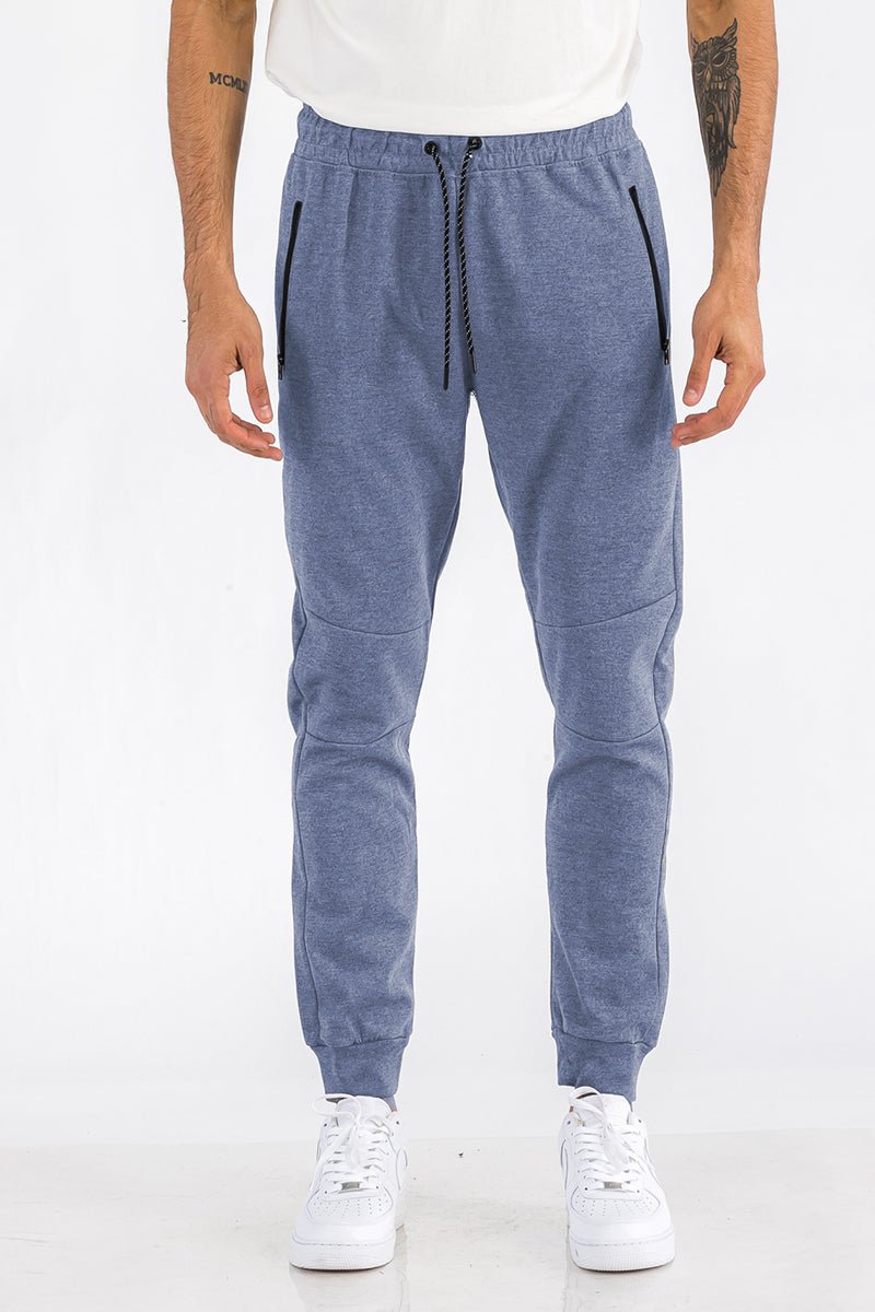 HEATHERED COTTON SWEATS J111 - Casual Fit Clothes