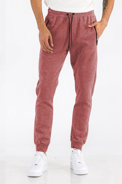 HEATHERED COTTON SWEATS J111 - Casual Fit Clothes