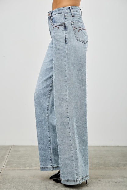 High Rise Wide Leg - Casual Fit Clothes