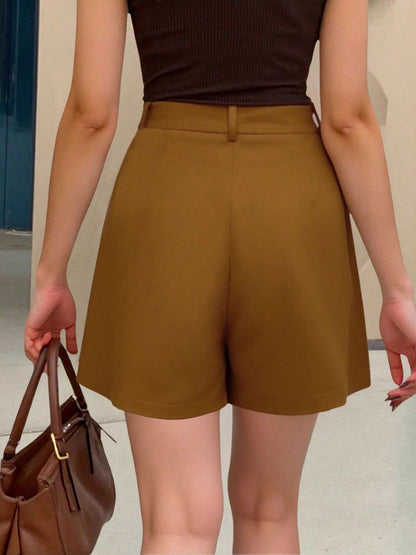 High - Waisted Shorts - Casual Fit Clothes
