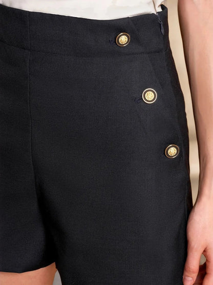 High - Waisted Shorts - Casual Fit Clothes