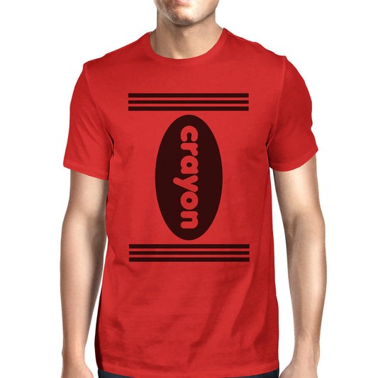 Crayon Mens Red Shirt