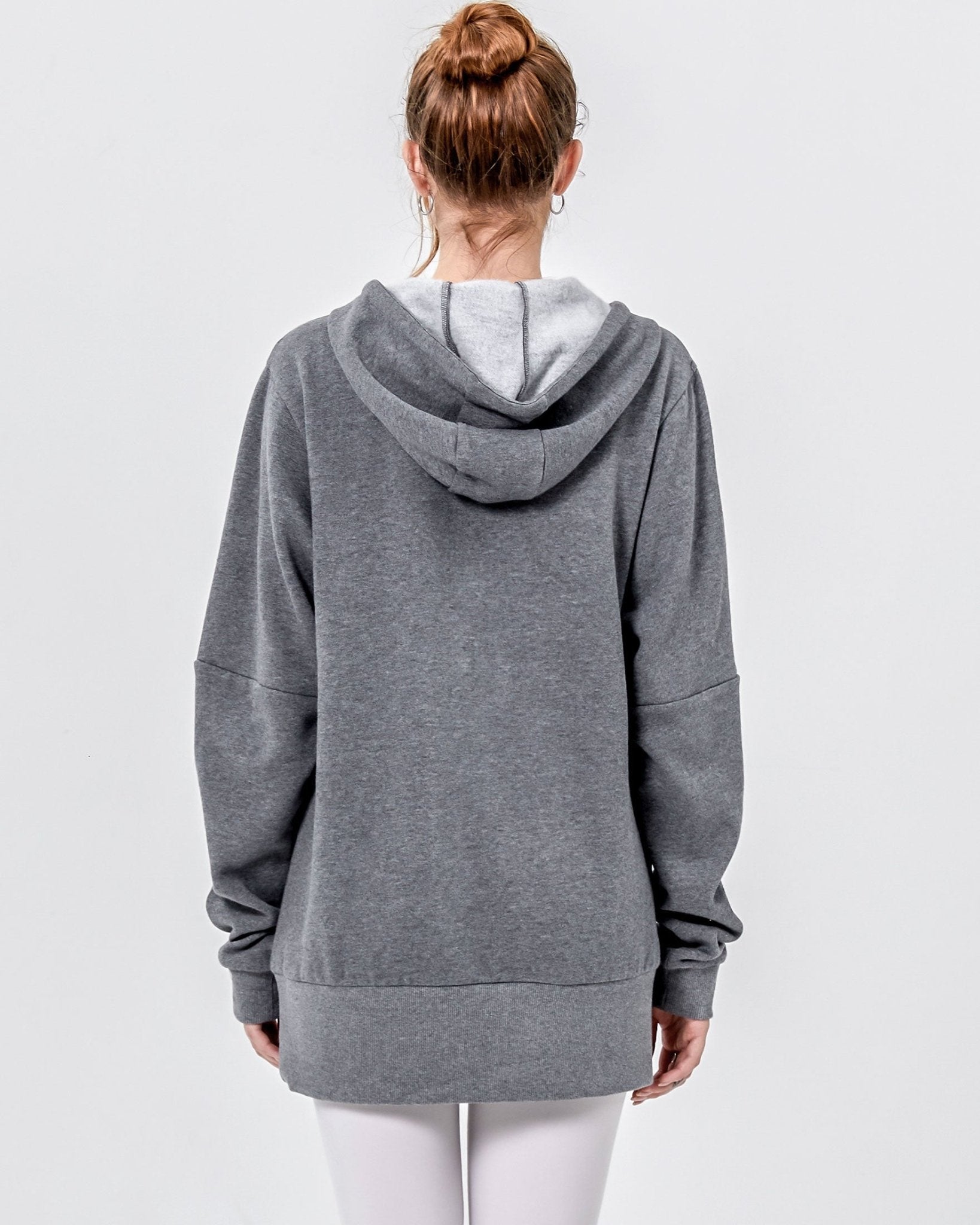 Keep Warm Fleece Hoodie - Casual Fit Clothes