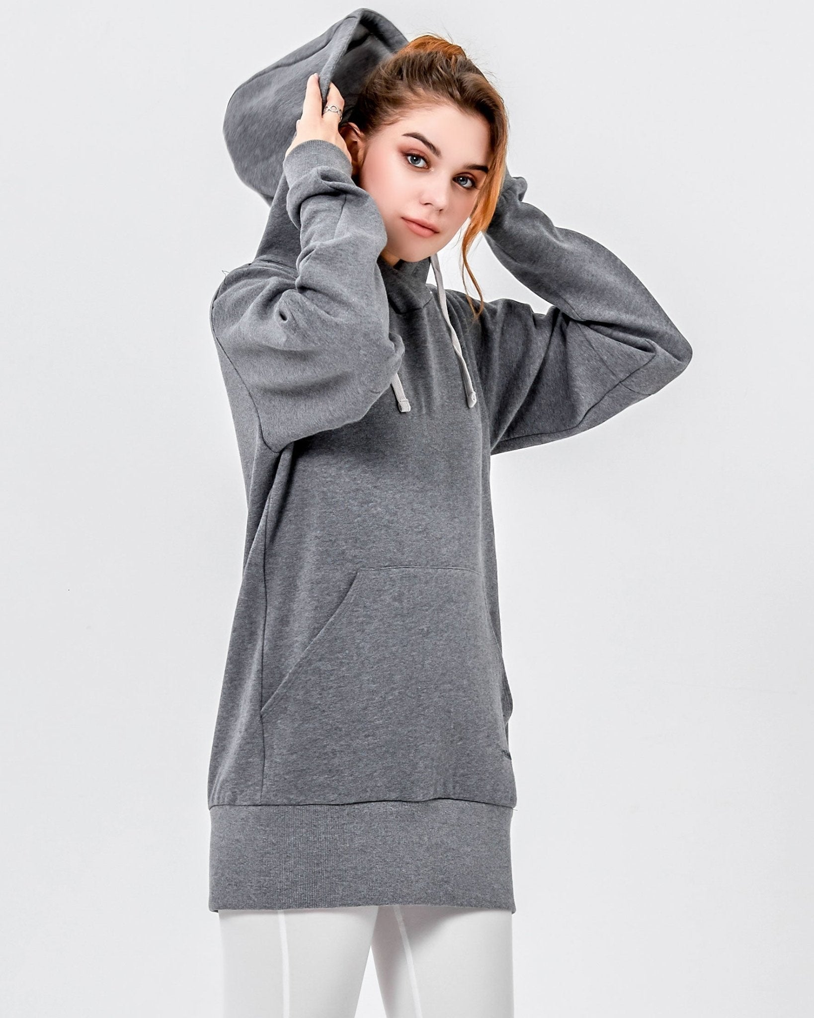 Keep Warm Fleece Hoodie - Casual Fit Clothes