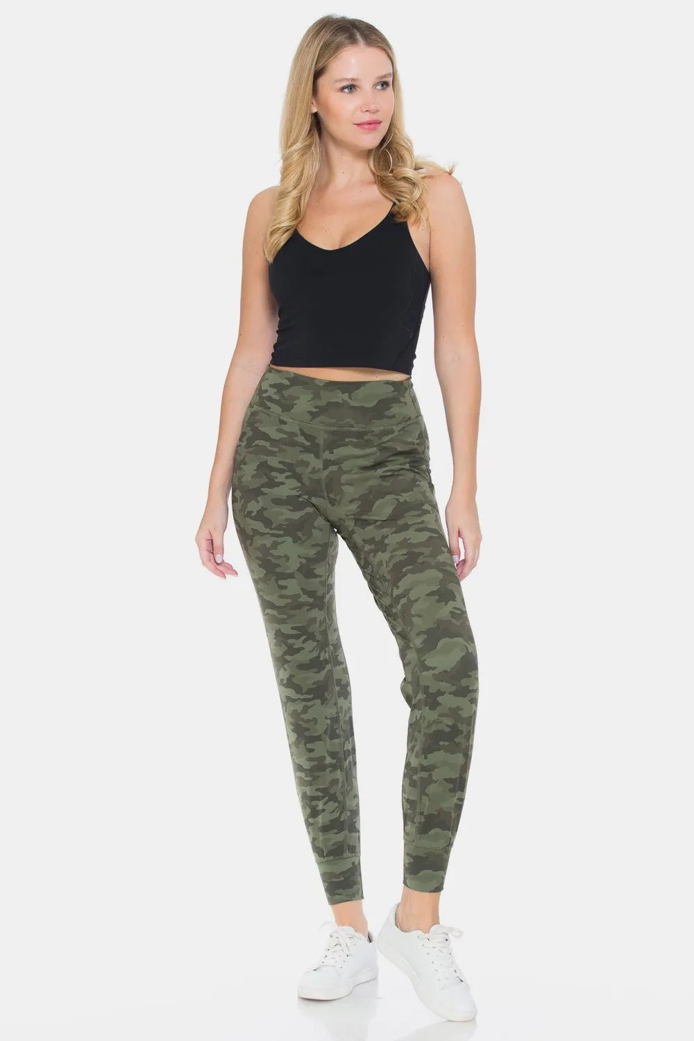 Leggings Depot Camouflage High Waist Leggings - Casual Fit Clothes