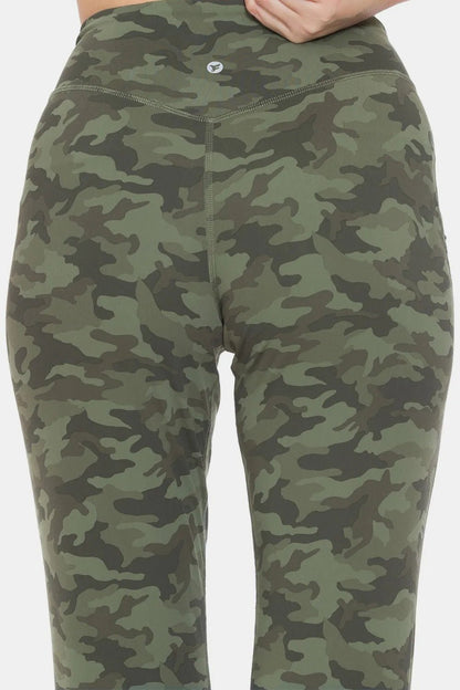 Leggings Depot Camouflage High Waist Leggings - Casual Fit Clothes