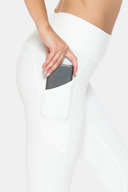 Leggings Depot High Waist Leggings with Pockets - Casual Fit Clothes