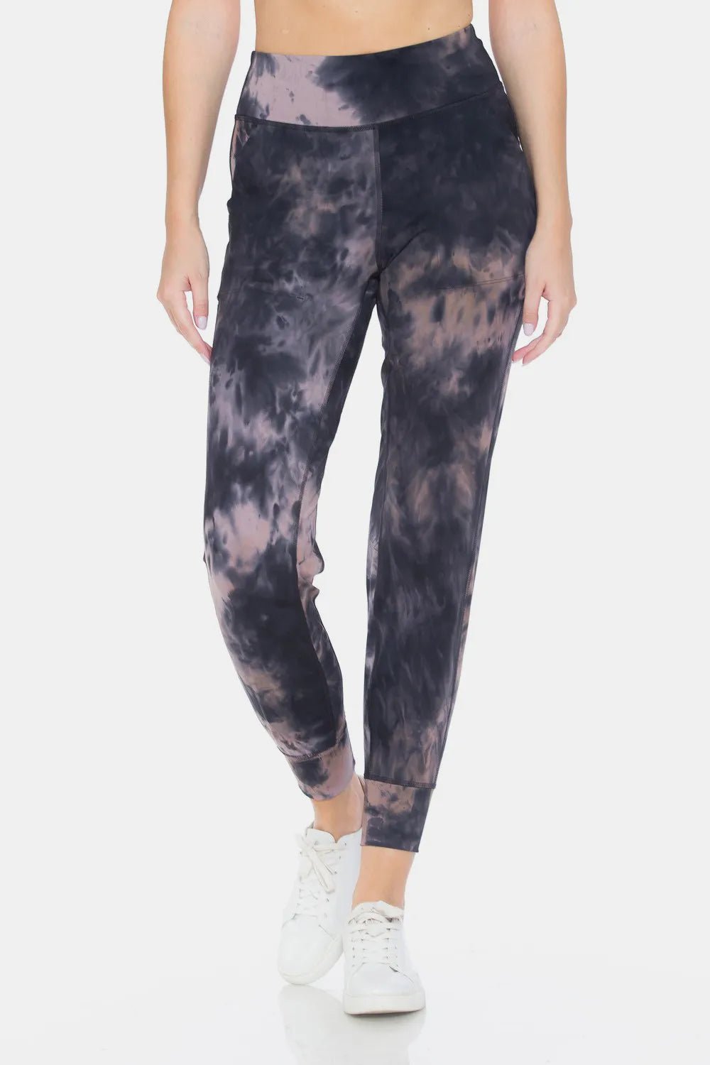 Leggings Depot Tie - Dye High Waist Cropped Leggings - Casual Fit Clothes