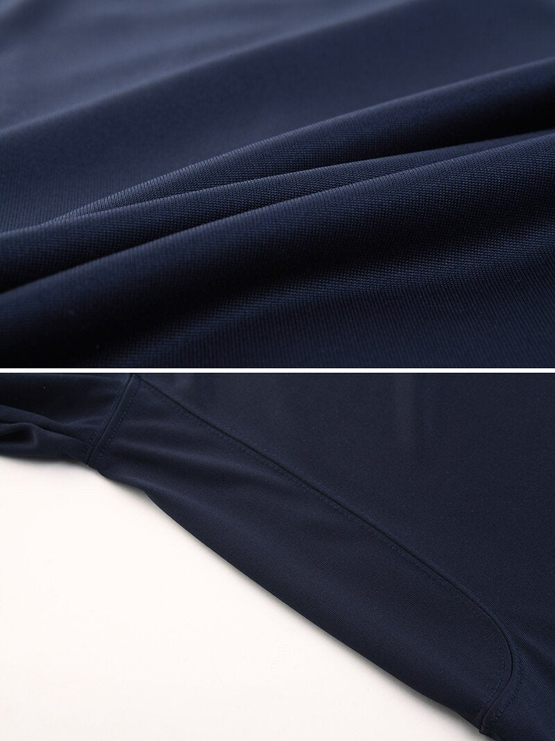 Long Sleeve Polo Shirts Mens Tactical Military Golf Polo Tee Shirts - Casual Fit Clothes