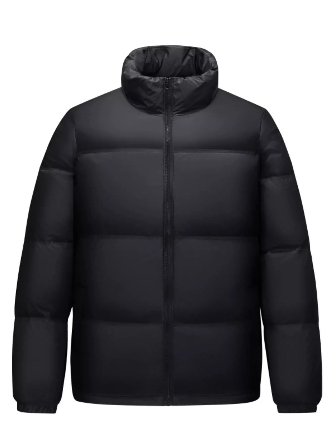 Men's Full Size Lightweight Packable Zip Up Puffer Jacket Plus Size - Casual Fit Clothes