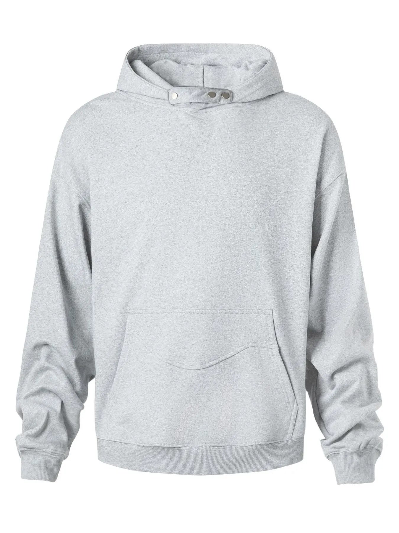 Men's Long Sleeve Hoodie with Pocket - Casual Fit Clothes