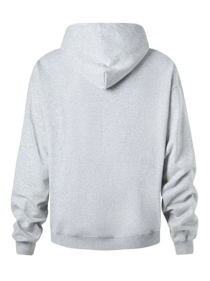 Men's Long Sleeve Hoodie with Pocket - Casual Fit Clothes