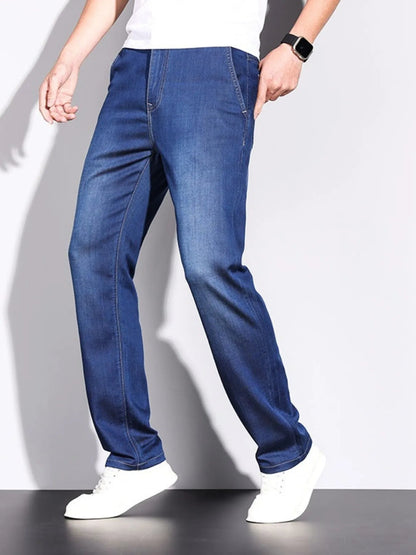 Men's Straight Leg Jeans - Casual Fit Clothes