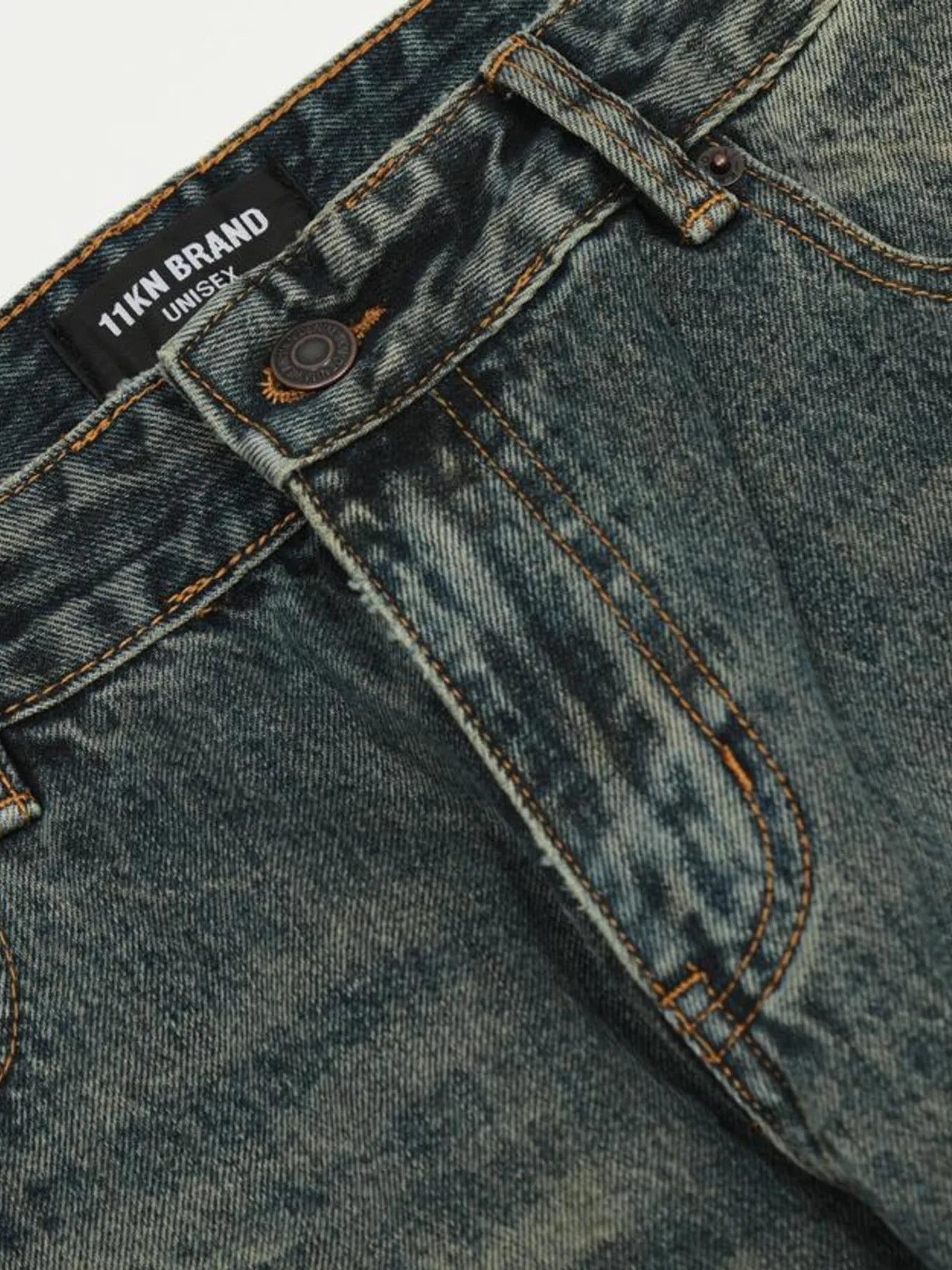 Men's Vintage Distressed Flare Jeans - Casual Fit Clothes