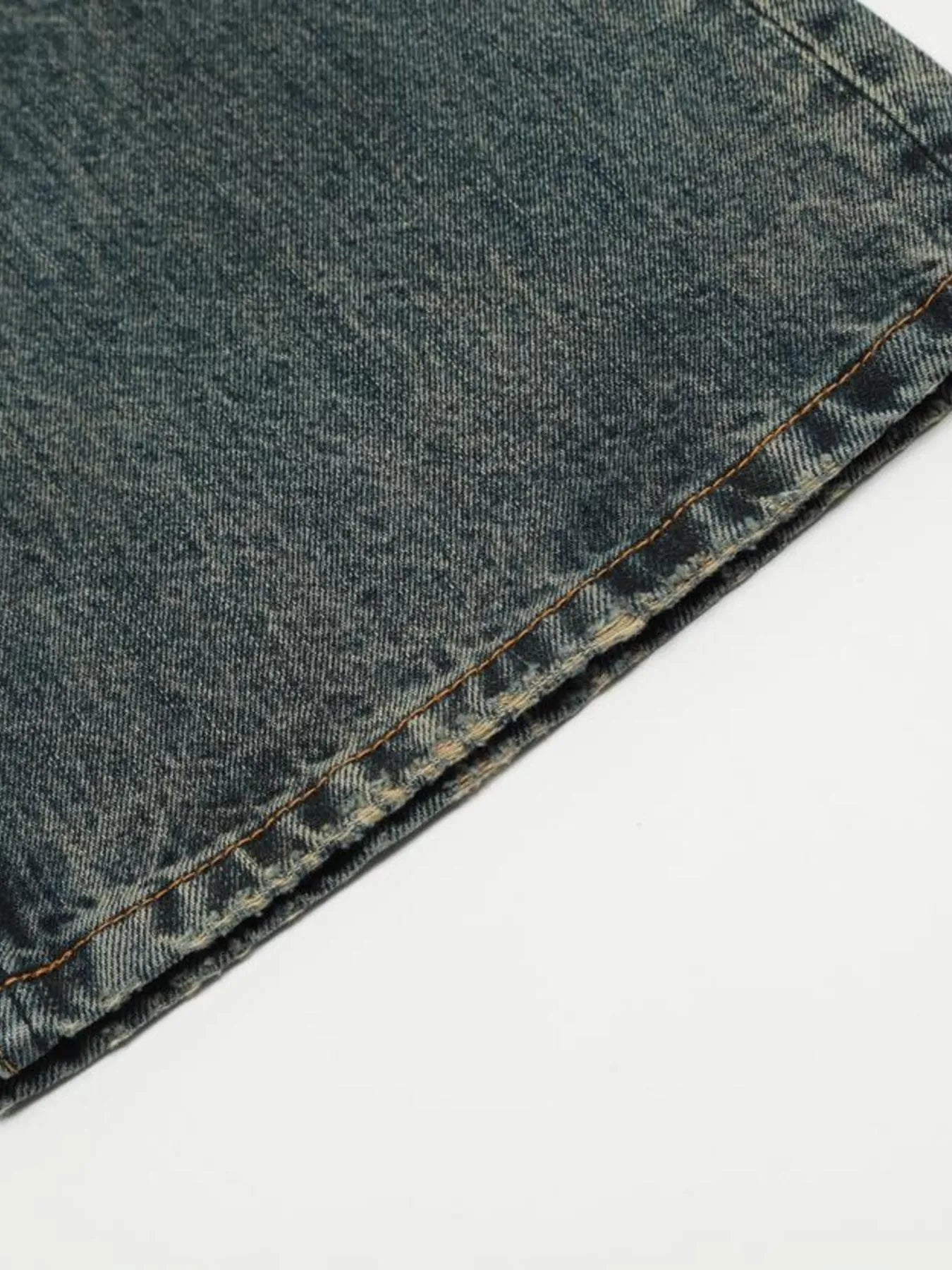 Men's Vintage Distressed Flare Jeans - Casual Fit Clothes