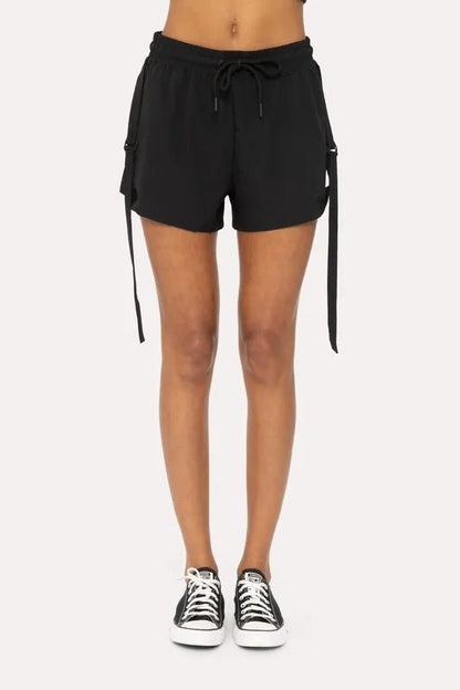MONO B Flexstrap Ripstop Drawstring Shorts - Casual Fit Clothes