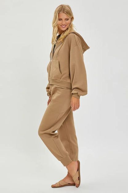 RISEN High Rise Relaxed Joggers - Casual Fit Clothes