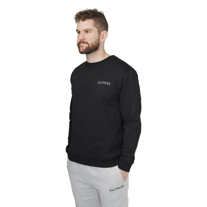 SALTVERK Sweatshirt - Black - Casual Fit Clothes